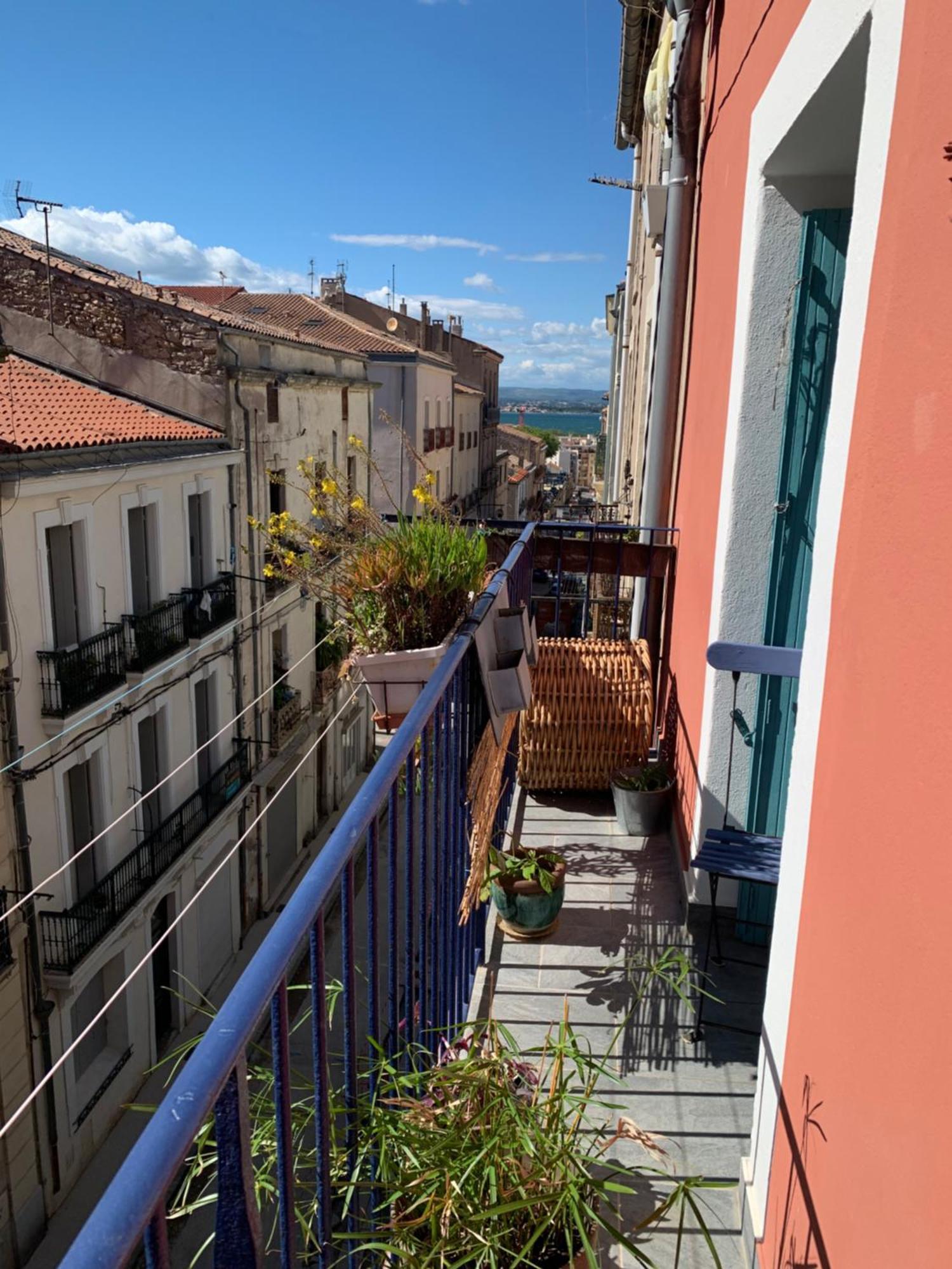 Appart Central A Sete Avec Balcon Екстер'єр фото